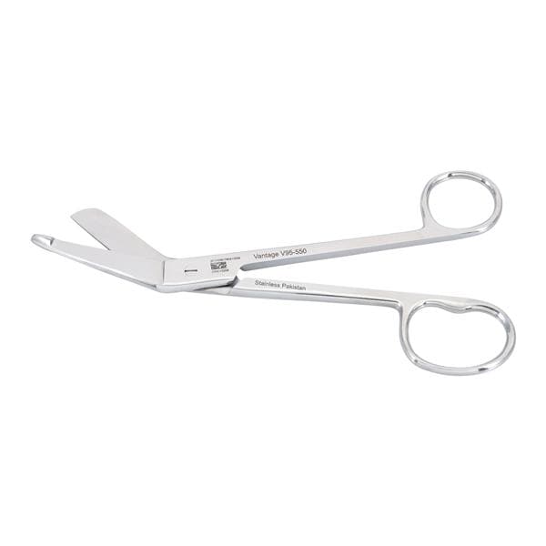 Vantage Lister Bandage Scissors Bent 8" Stainless Steel Ea
