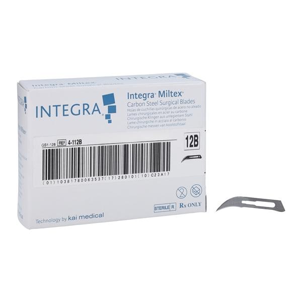 Carbon Steel Sterile Surgical Blade #12B Disposable 100/Bx