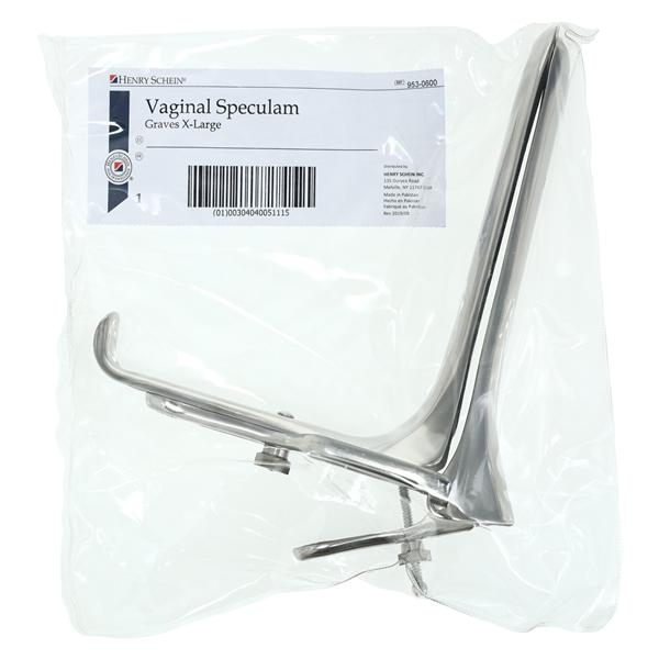Graves Vaginal Speculum 40x155mm Extra Large Ea