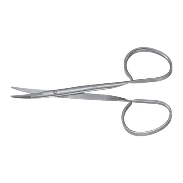 Padgett Kaye Plastic Surgery Scissors Curved 4-1/4" Stainless Steel Ea