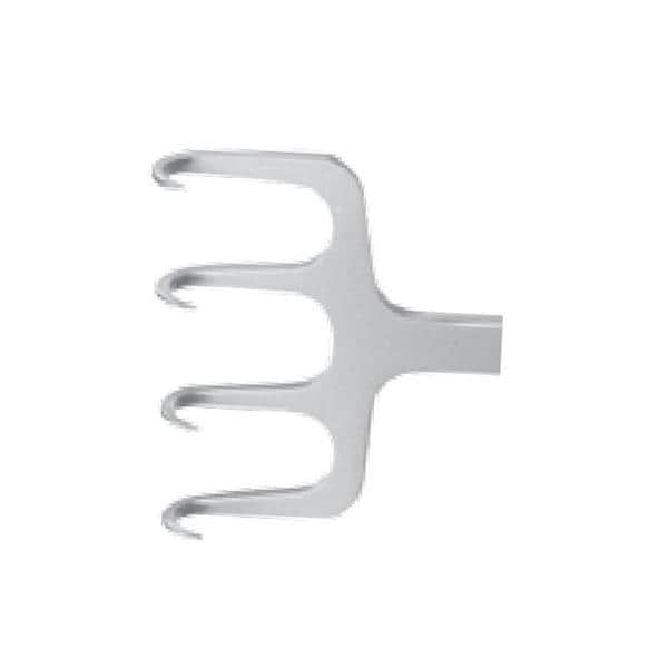 Padgett Freeman Rake Retractor 7x1-1/2" Stainless Steel Ea