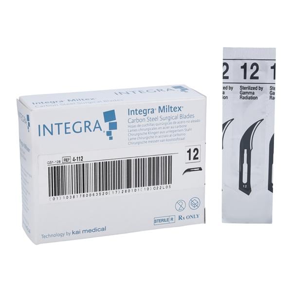 Carbon Steel Sterile Surgical Blade #12 Disposable 100/Bx