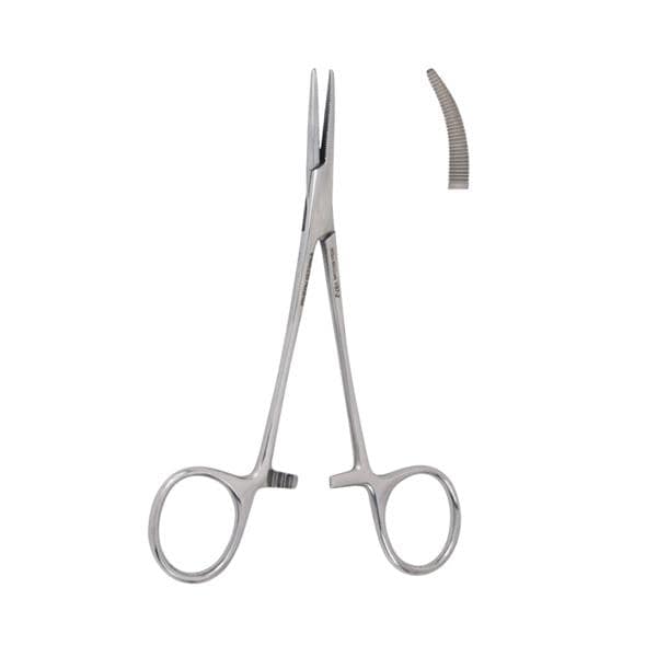 Hemostatic Forceps, Vantage Halsted Mosquito, Curved, 4-7/8", 1/Pk, V97-4 (Discontinued) thumbnail 5