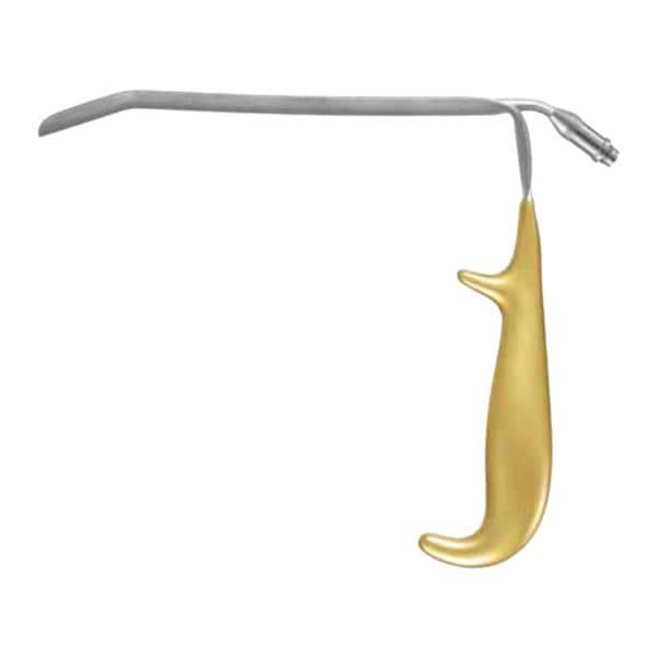 Padgett Ferreira Breast Retractor 5-1/8" Stainless Steel/Fiber Optic Ea