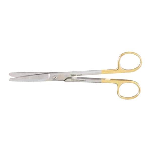 Mayo Dissecting Scissors Straight 6-3/4" Tungsten Carbide Autoclavable Rsbl Ea