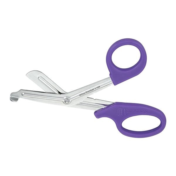 Universal Scissors Angled 7-1/2" German Stainless Steel Autoclavable Reusable Ea