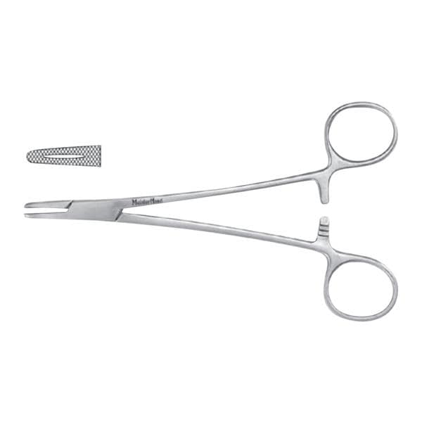 Meister-Hand Mayo-Hegar Needle Holder Serrated Jaw 6" Stainless Steel Ea