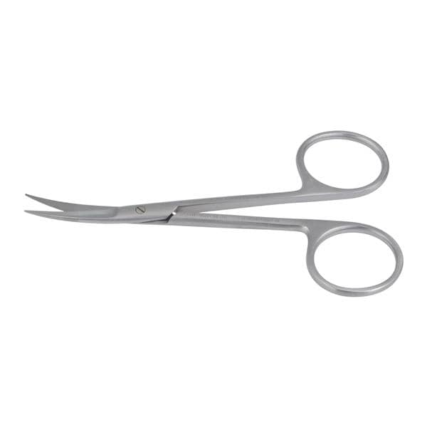 Iris Scissors Curved 4" Stainless Steel Ea