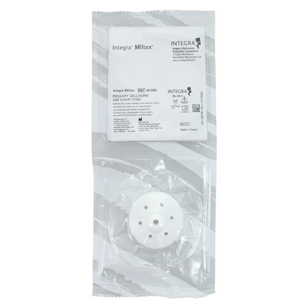 Pessary Uterine Gellhorn-Shortstem Size 3 Medical Grade Silicone