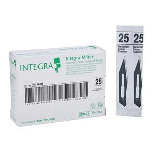 Stainless Steel Sterile Surgical Blade #25 Disposable 100/Bx