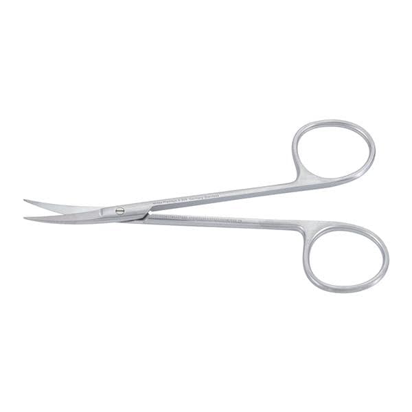 Iris Scissors Curved 4-1/2" Stainless Steel Ea