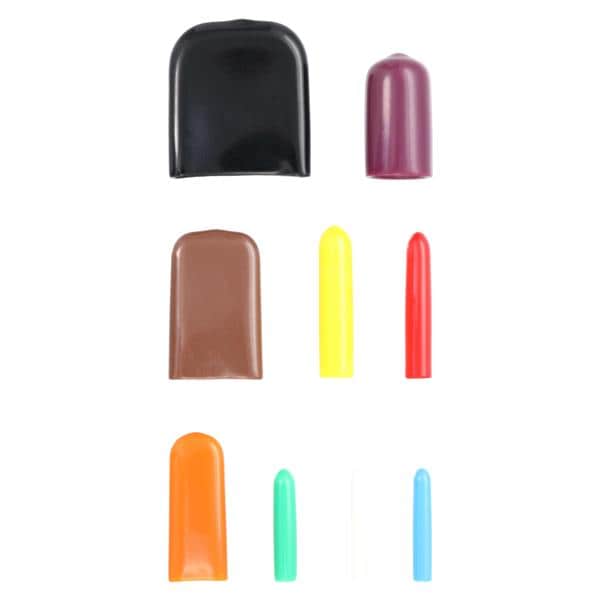 Tip-It Instrument Tip Guard Assorted Color Silicone Non-Sterile Disposable 50/Pk