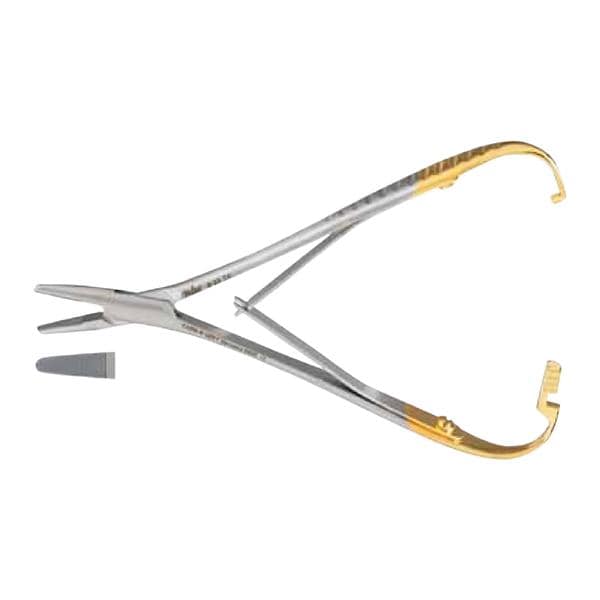 Mathieu Needle Holder 5-1/2" Stainless Steel/Tungsten Carbide Ea