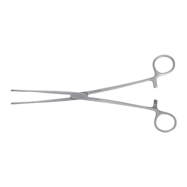 Foerster Sponge Forcep Straight 9-1/2" Stainless Steel Autoclavable Ea