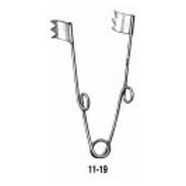 Retractor 3-1/4" Stainless Steel ea