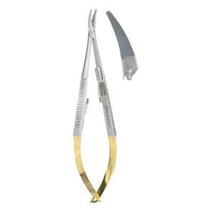 Castroviejo Needle Holder Serrated Jaw 5-1/2" Tungsten Carbide Each