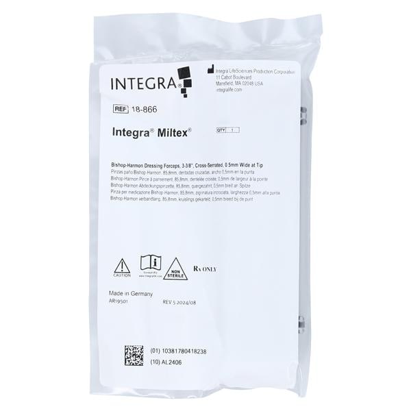 Bishop Harmon Dressing Forcep 3-3/8" Autoclavable Ea