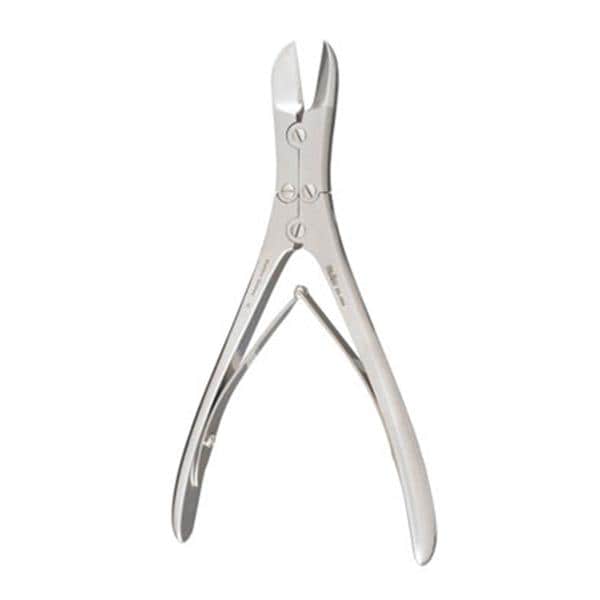 Ruskin Bone Forcep Straight 7-1/2" Stainless Steel Autoclavable Ea