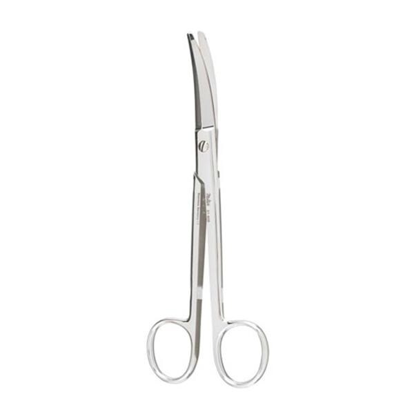 Dissecting Scissors Curved 6-1/2" Stainless Steel Disposable Ea
