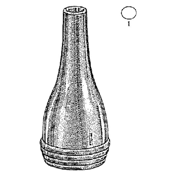 Gruber Ear Speculum 4x5mm Chrome Standard/#1 Reusable ea