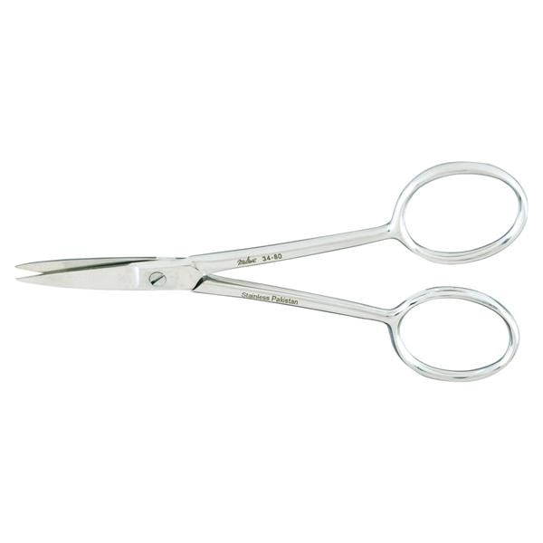 Dissecting Scissors Straight 4-1/2" Stainless Steel Ea