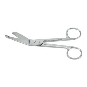 Lister Bandage Scissors Straight 5-1/2" Stainless Steel Reusable Ea
