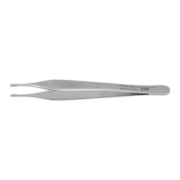 Vantage Adson-Brown Tissue Forcep Straight 4-3/4" Autoclavable Ea