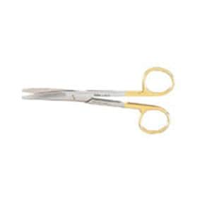 Mayo Dissecting Scissors Curved 5-1/2" Tungsten Carbide Autoclavable Reusable Ea