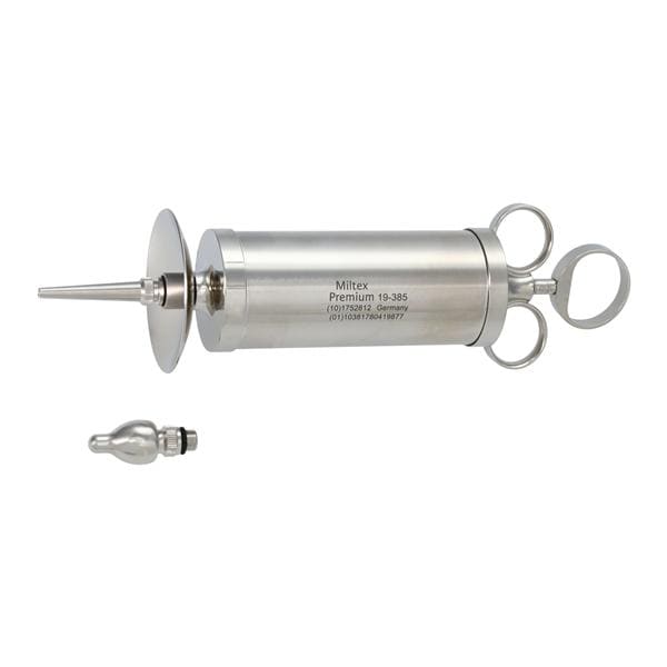 Ear Syringe 4oz Chrome Plated Brass Autoclavable Reusable Ea