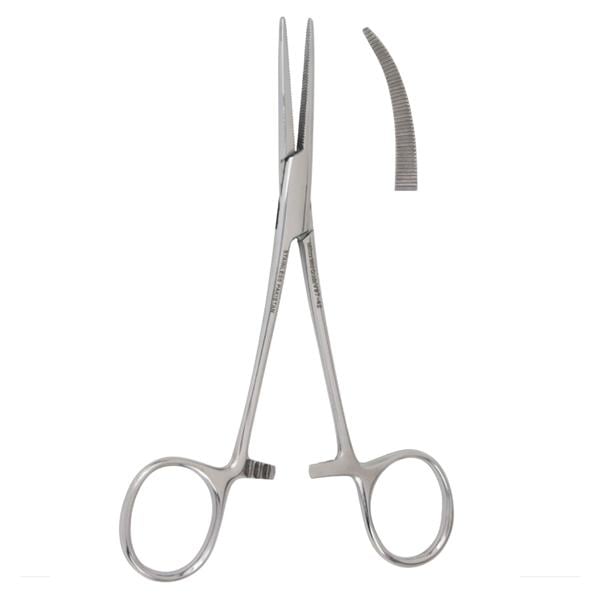 Vantage Crile Hemostatic Forcep Curved 6-1/4" Stainless Steel Autoclavable Ea