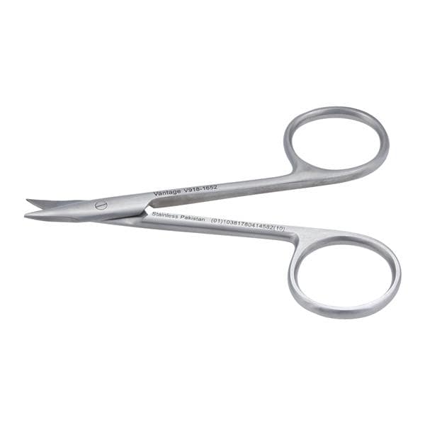 Vantage Gradle Surgical Scissors Curved 3-3/4" Stainless Steel Ea
