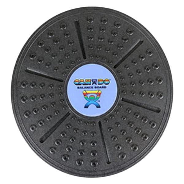 CanDo Economy Balance Board Black Lightweight Plastic
