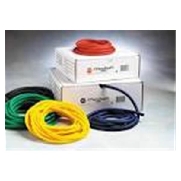 CanDo Exercise Tubing 100' Yellow/Red/Green/Blue/Black X-Light to X-Heavy