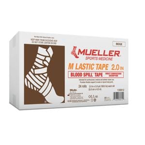 Stretch Tape Elastic 2"x5yd Tan 24/CA