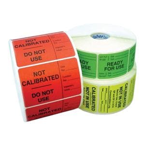 Label For ACA Machine Adhesive Red 3x1-93/100 1000/Pk