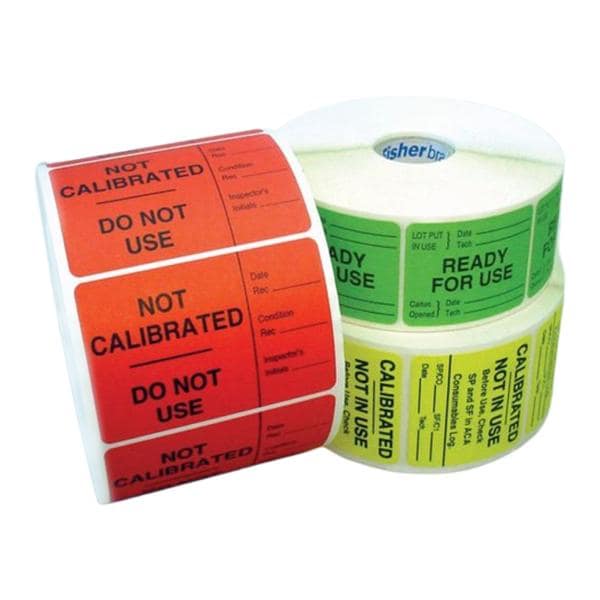 Label For ACA Machine Adhesive Red 3x1-93/100 1000/Pk