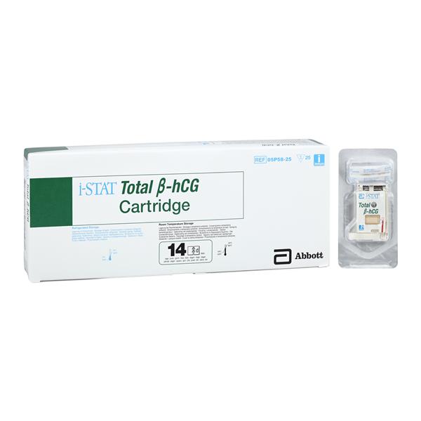 i-STAT BHCG: Beta Human Chorionic Gonadotropin Test Cartridge Mod Cmplx 25/Bx
