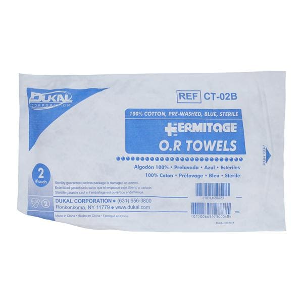 Towel O.R. Blue Sterile