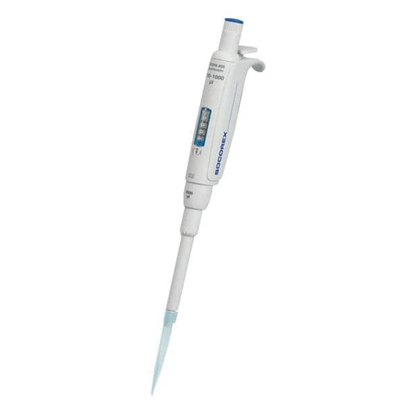 Acura Single Channel Micropipette 100-1000uL Graduated Ea