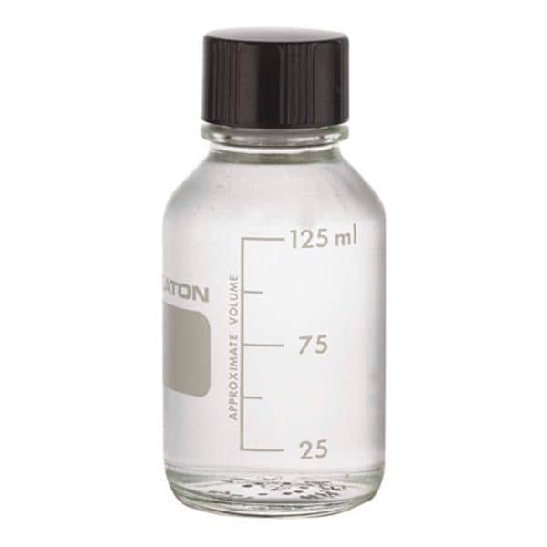 Wheaton Media Bottle Borosilicate Glass Clear 125mL 48/Pk