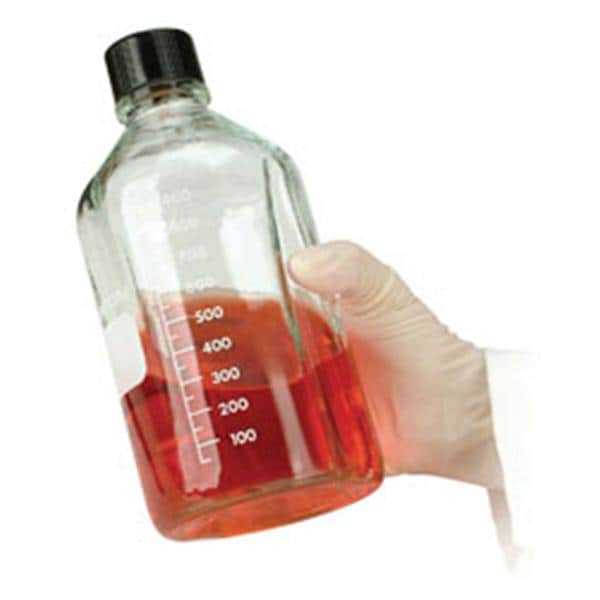 Wheaton Media Bottle Borosilicate Glass Clear 1000mL 24/Pk