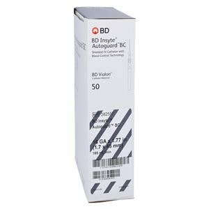 Insyte Autoguard IV Catheter Shielded 16 Gauge 1.77" Gray 50/Bx, 4 BX/CA
