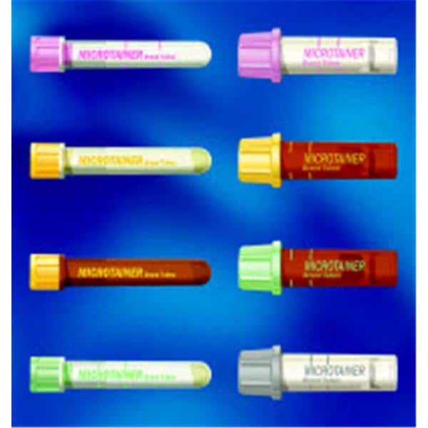 Microtainer Capillary Tube Lav/Wht 250-500ul McrGrd Twst Asst Clsr Plstc 50/Bx, 4 BX/CA