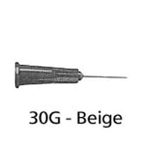 PrecisionGlide Hypodermic Needle 30gx1/2" Tan Conventional 100/Bx, 10 BX/CA
