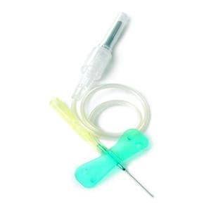 Safety-Lok Blood Collection Set 21gx3/4" 12" Tubing Winged Green Safety 50/Bx, 4 BX/CA