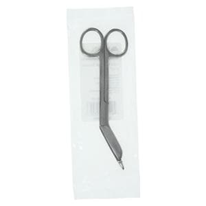 Lister Bandage Scissors Angled 5-1/2" Stainless Steel Autoclavable Reusable Ea