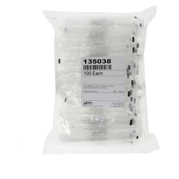 Transfer Pipet 7mL Sterile 400/Bx