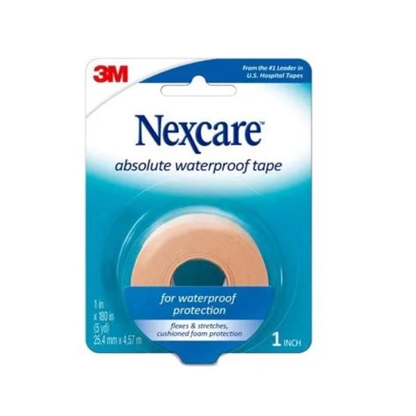 Nexcare First Aid Tape Foam 1x180" White Non-Sterile 24rl/Bx