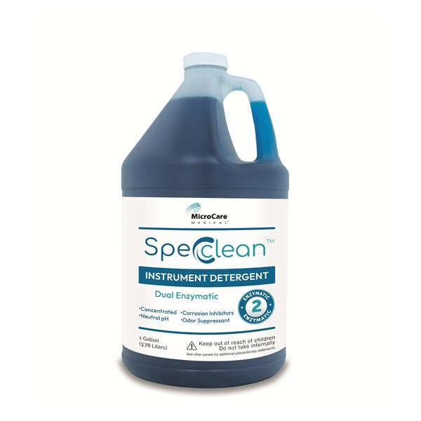 Spec Clean Dual Enzymatic Instrument Detergent 1 Gallon Fresh Scent Gal/Ea