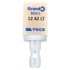 Grandio blocs LT Milling Blocks Low Translucency 12 A2 For CEREC 5/Pk
